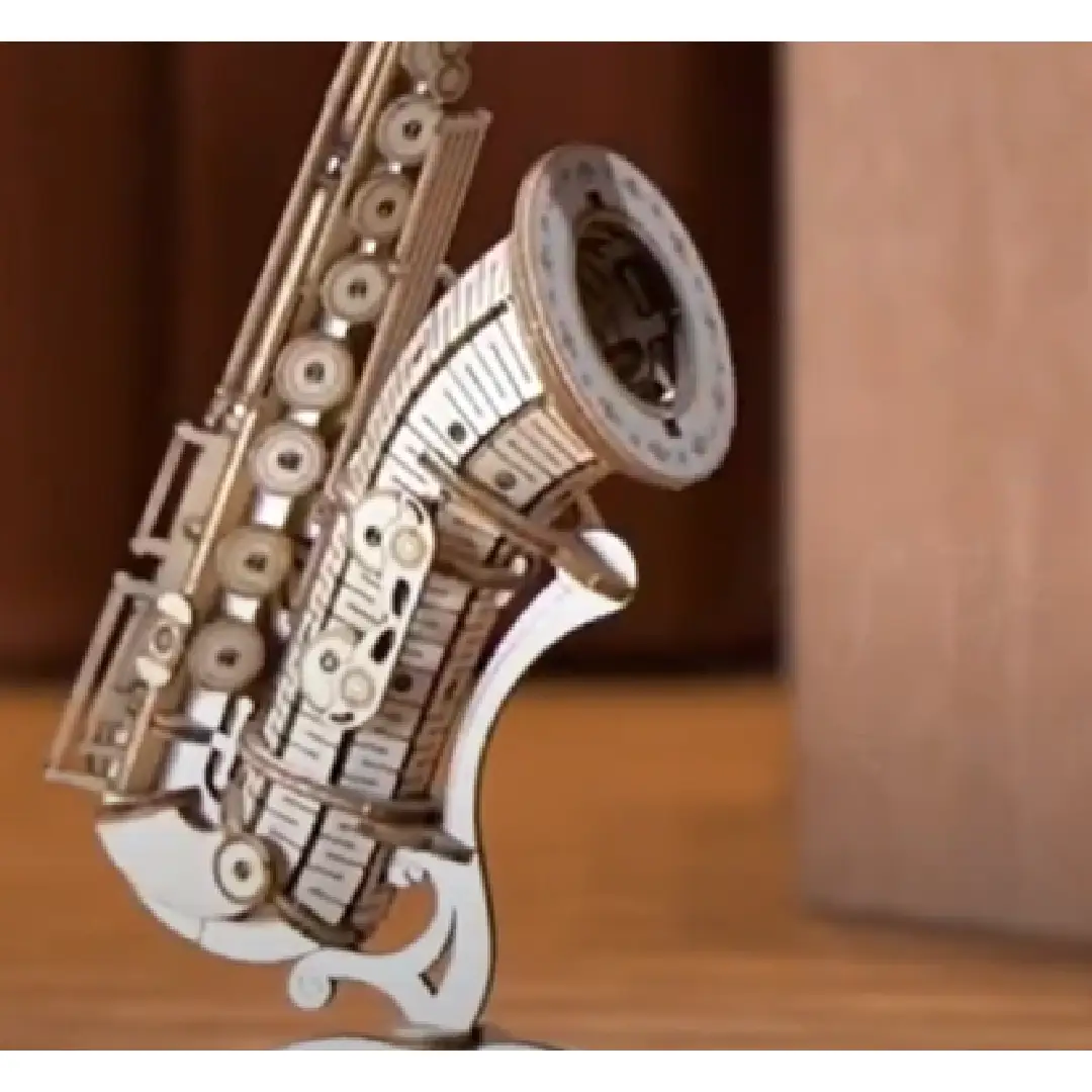 Robotime 3D Wooden Puzzle - Saxophone Video