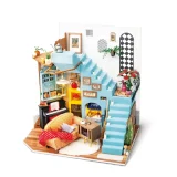 Robotime DIY House - Joy's Peninsula Living Room