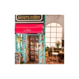 Robotime DIY House - Simon's Coffee Shop
