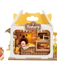 Robotime DIY Mini Dollhouse – Teddy’s Breadbox