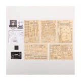 Robotime Wooden 3D Puzzle - Steam Express Locomotive