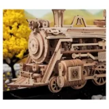 Robotime Wooden 3D Puzzle - Steam Express Locomotive