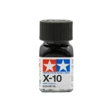 Tamiya Enamel Paints 10ml - X-10 Gun Metal
