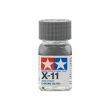 Tamiya Enamel Paints 10ml - X-11 Chrome Silver