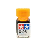 Tamiya Enamel Paints 10ml - X-26 Clear Orange