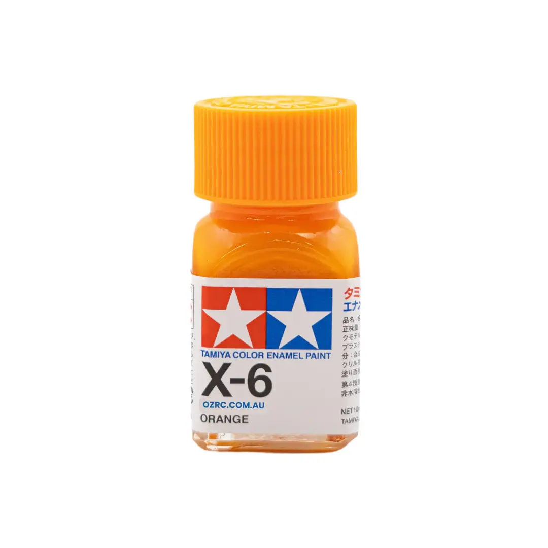 Tamiya Enamel Paints 10ml - X-6 Orange