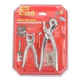 TorkCraft Leather Hole Punch & Grommet Setting Tool Kit (TC4300)