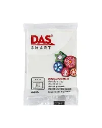 DAS SMART Polymer Clay 57g 01 Glitter White