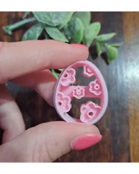Cutter – Floral Pattern Egg EC240B