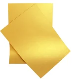 Pearlescent Board A4 - 250g - Gold