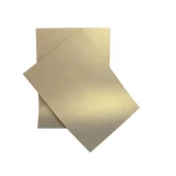 Pearlescent Board A4 - 250g - Old Gold