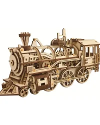 Robotime Mechanical 3D Locomotive Puzzle with Gears