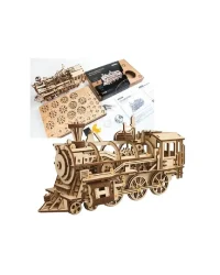 Robotime Mechanical 3D Locomotive Puzzle with Gears