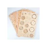 Robotime Mechanical 3D Locomotive Puzzle with Gears