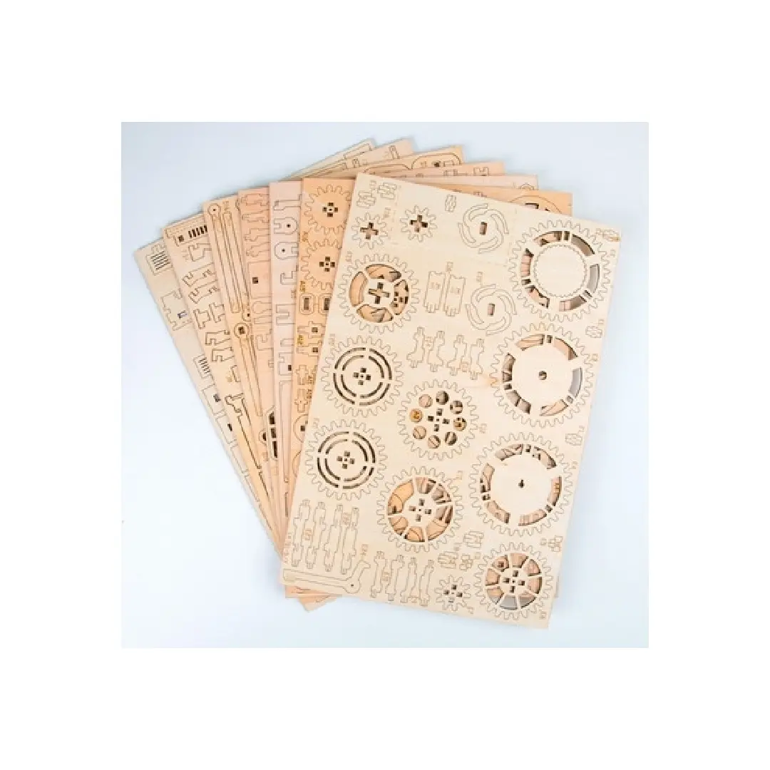 Robotime Mechanical 3D Locomotive Puzzle with Gears