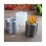 Silicone Mould - Planter Flower
