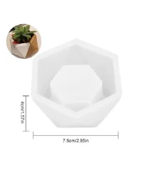 Silicone Mould – Planter Hexagonal Short