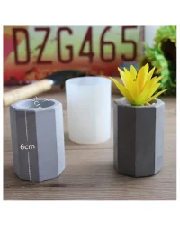 Silicone Mould – Planter Octagon