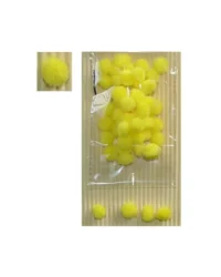 10mm Pom Poms – Yellow