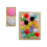 15mm Pom Poms - Mix