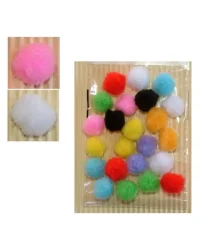 15mm Pom Poms – Mix