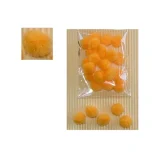 15mm Pom Poms - Orange