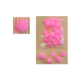 15mm Pom Poms - Pink