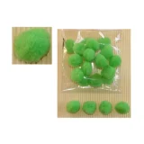 25mm Pom Poms - Green