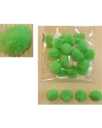 25mm Pom Poms – Green