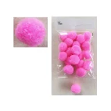 30mm Pom Poms - Pink