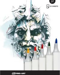 Pro-Art Bleedproof Marker Pads 75gsm
