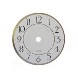 Clock Dial 150mm Arabic White