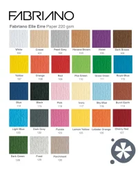 Fabriano Elle Erre Paper 220gsm – A4