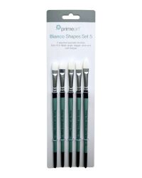 Paint Brush Set Bianco 5pce