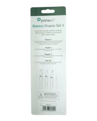 Paint Brush Set Bianco 4pce