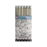 Sakura Pigma Manga Intermediate Pen Set