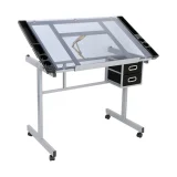 SinoArt Glass Top Drafting Table product image