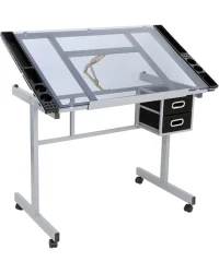 Glass Top Drafting Table – SinoArt