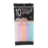 Tissue Paper Pack Pastel 10pce dala
