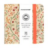 Potentate Handbook Floral orange HP 12x12cm