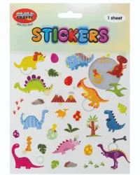 Dinos World Stickers