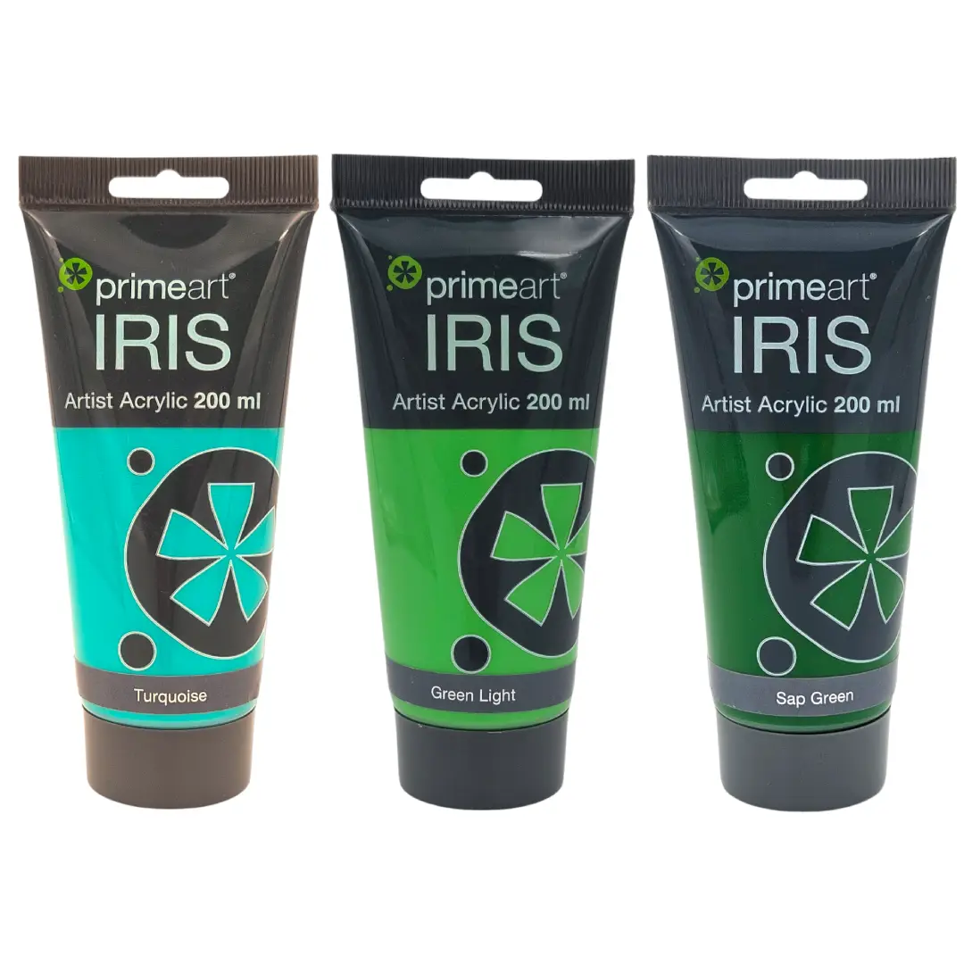 Iris Heavy Body Acrylic Paint 200ml