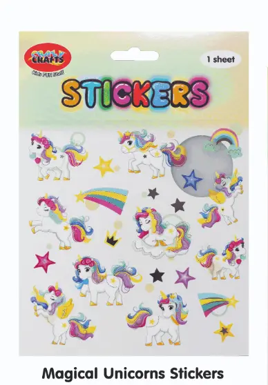 Magical Unicorn Stickers