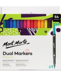 Mont Marte Dual Tip Markers – 54 piece  set