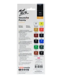 Mont Marte Gouache Set – 12 Tubes