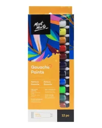 Mont Marte Gouache Set – 12 Tubes
