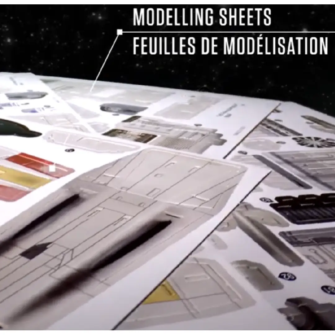 Star Wars T-65 X-Wing Starfighter - 3D Puzzle video