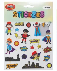 Superheroes Stickers