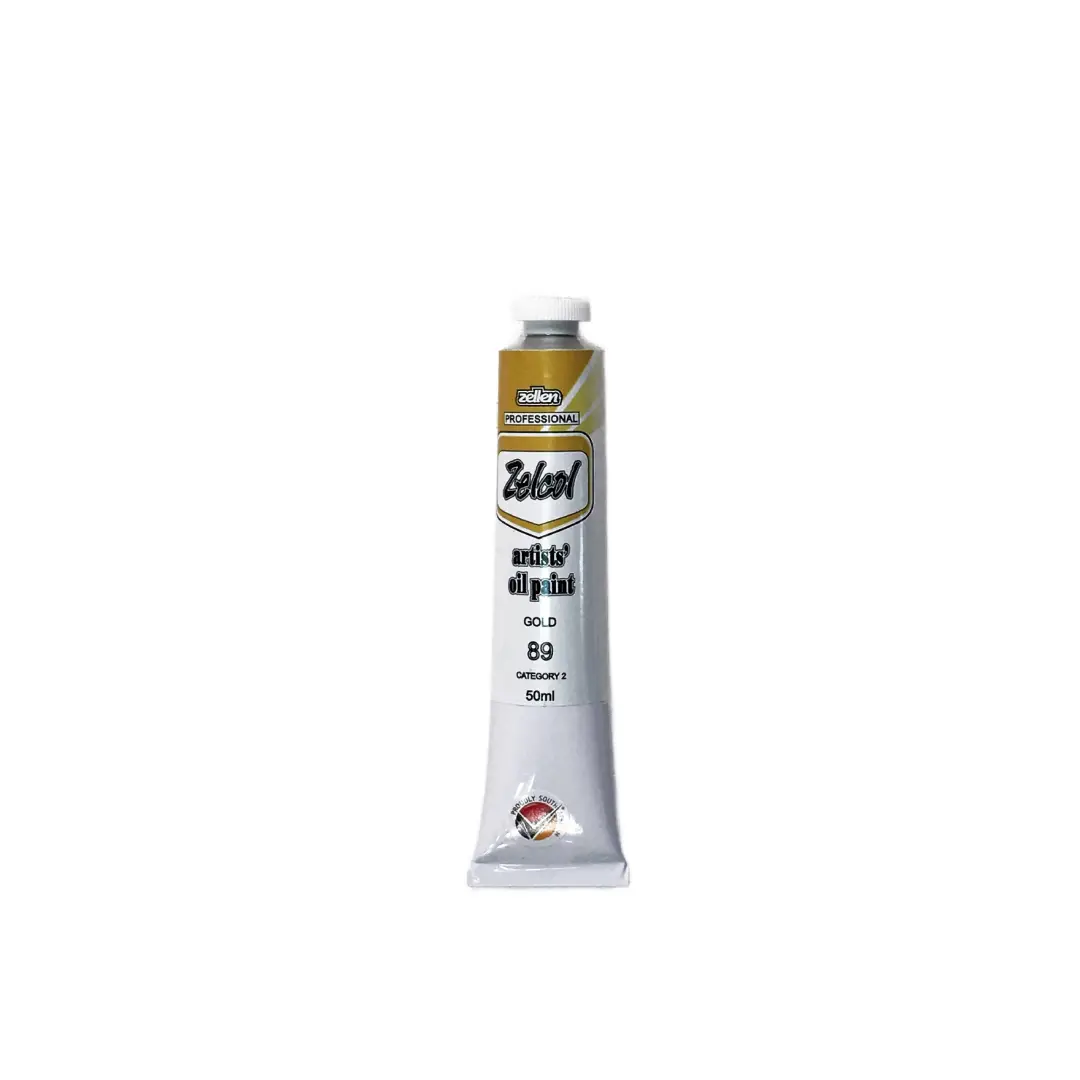 Zelcol Oil Paint 50ml - Gold