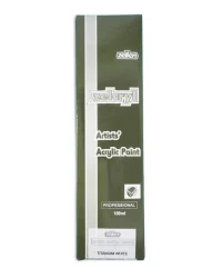 Zelcryl Acrylic Paint Titanium White – 100ml